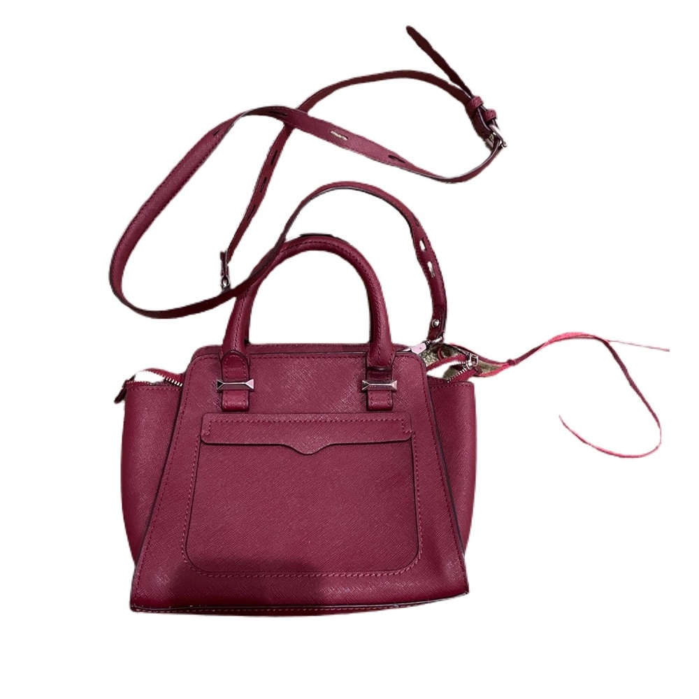 Rebecca Minkoff mini bag. Maroon color - used twice!